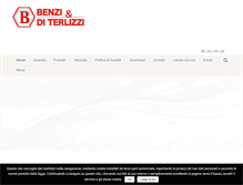 Tablet Screenshot of benzi.it