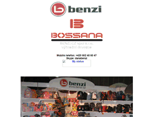 Tablet Screenshot of benzi.cz